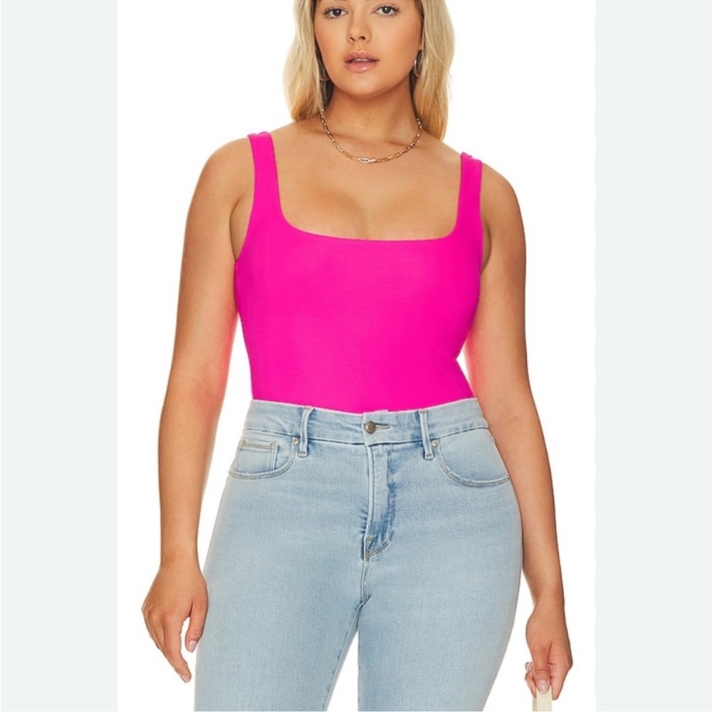 Good American Vibrant Pink Bodysuit